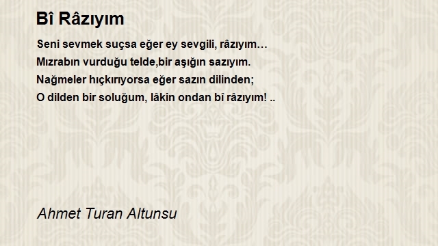 Ahmet Turan Altunsu