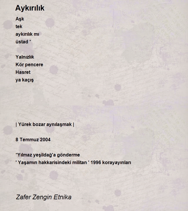 Zafer Zengin Etnika