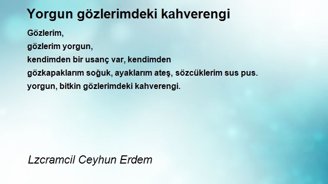 Lzcramcil Ceyhun Erdem