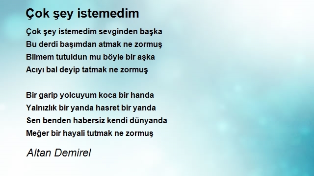 Altan Demirel