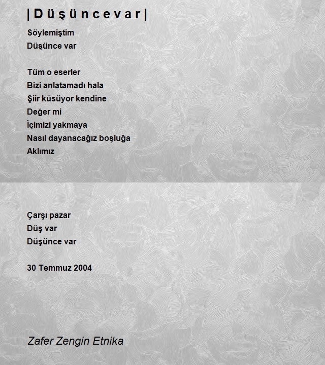 Zafer Zengin Etnika