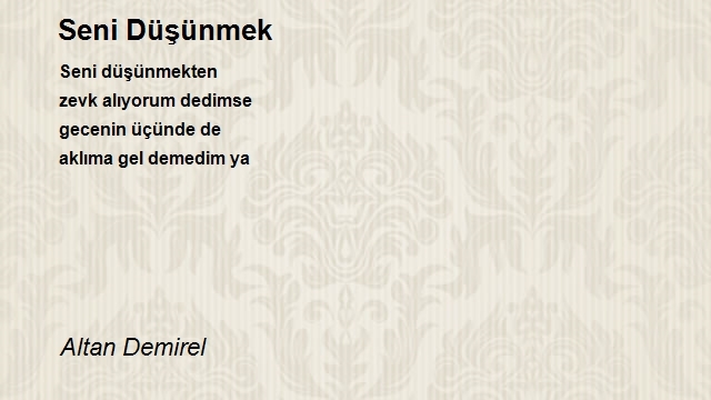 Altan Demirel