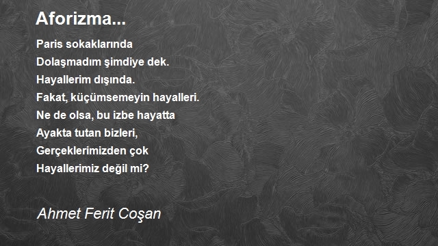 Ahmet Ferit Coşan