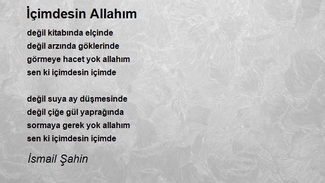 İsmail Şahin