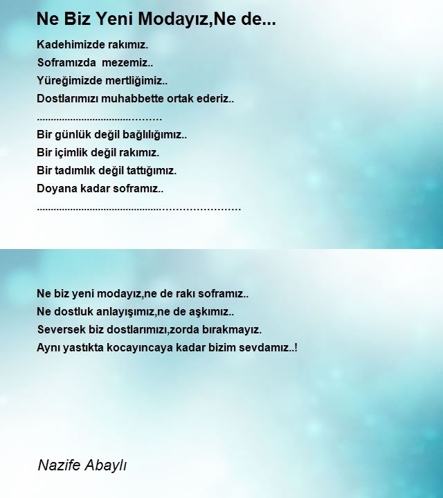 Nazife Abaylı