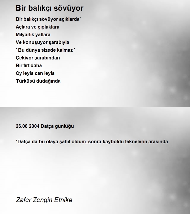 Zafer Zengin Etnika