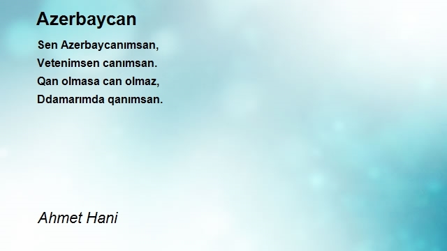 Ahmet Hani