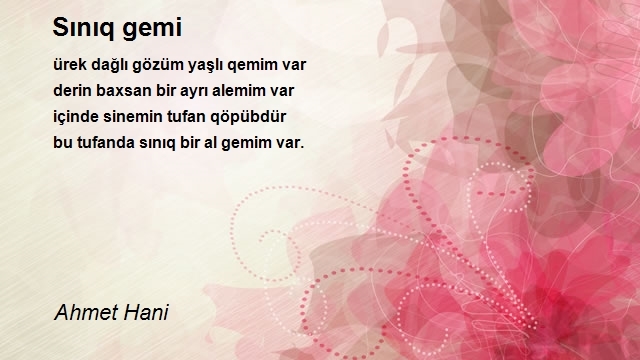 Ahmet Hani