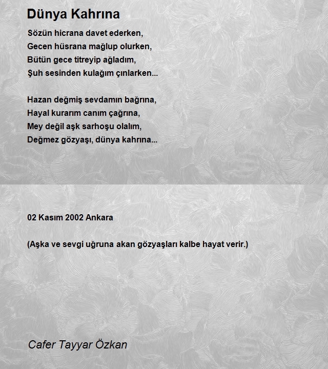 Cafer Tayyar Özkan