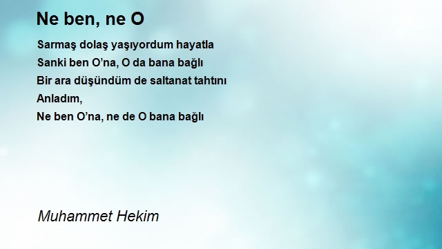 Muhammet Hekim