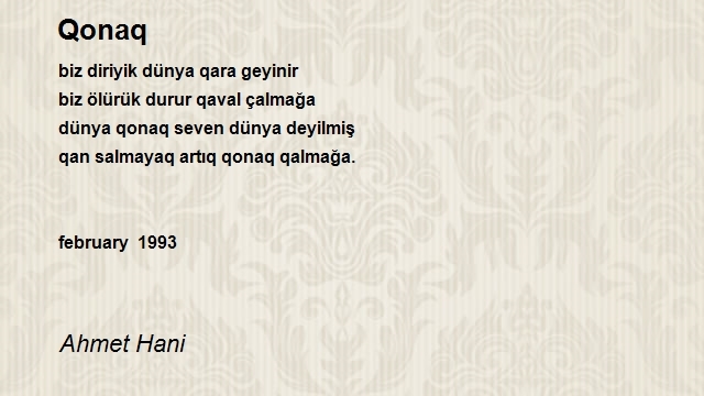 Ahmet Hani