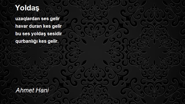 Ahmet Hani