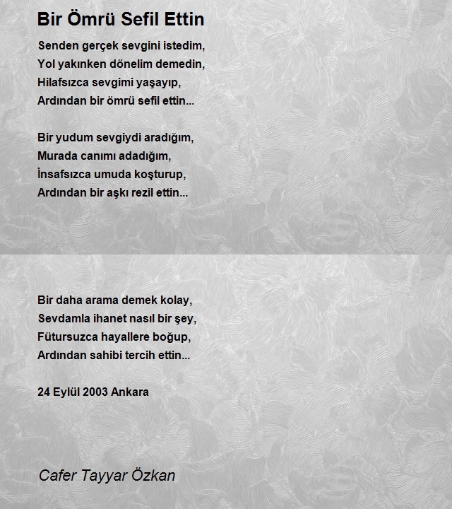 Cafer Tayyar Özkan