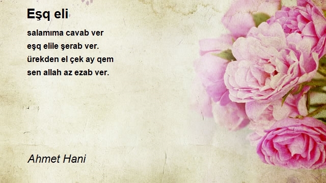 Ahmet Hani