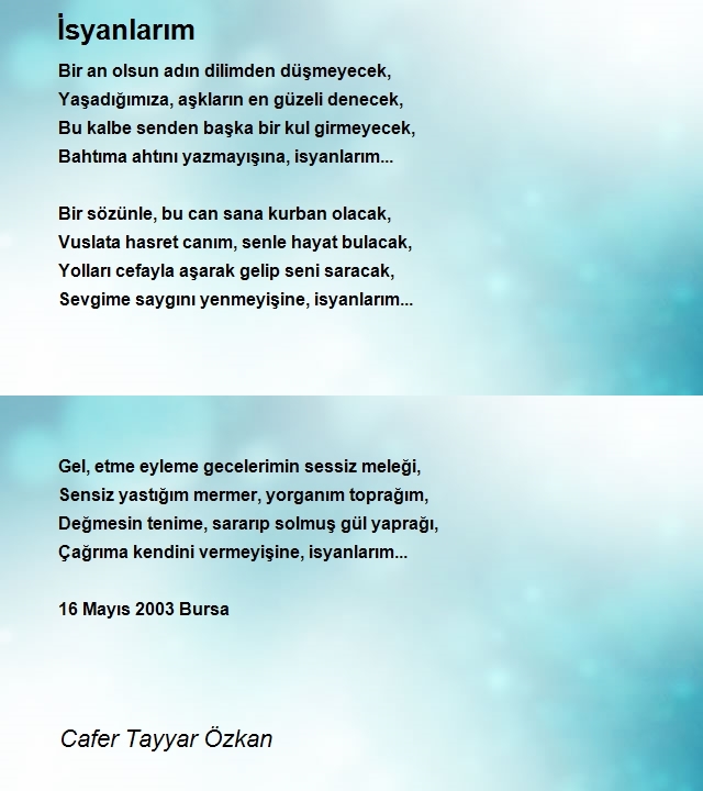 Cafer Tayyar Özkan