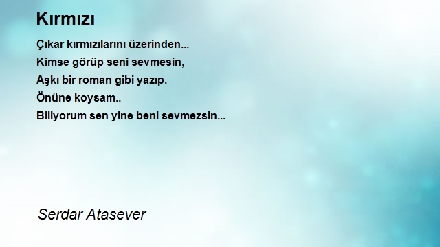 Serdar Atasever