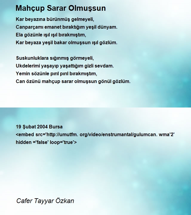 Cafer Tayyar Özkan