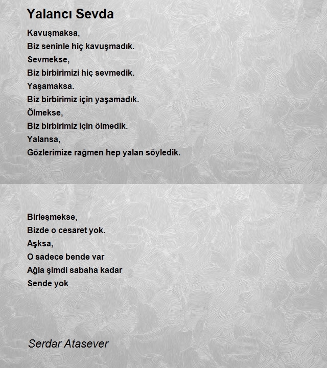 Serdar Atasever