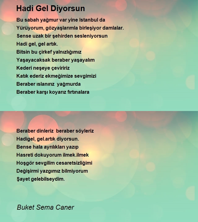 Buket Sema Caner