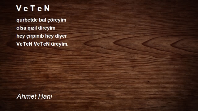 Ahmet Hani