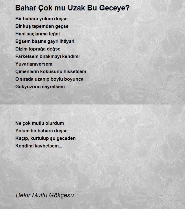 Bekir Mutlu Gökçesu