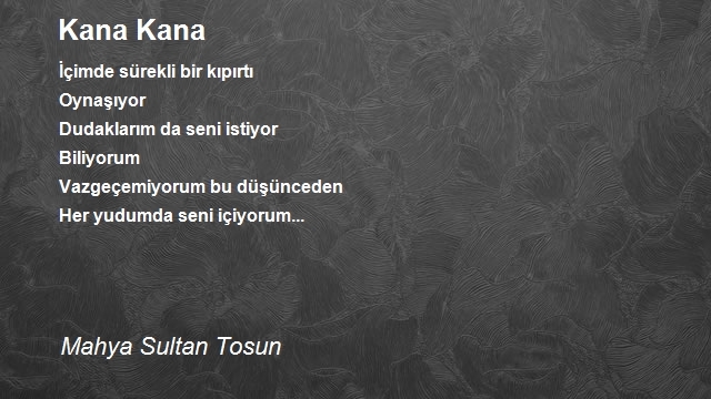 Mahya Sultan Tosun