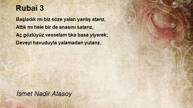 İsmet Nadir Atasoy