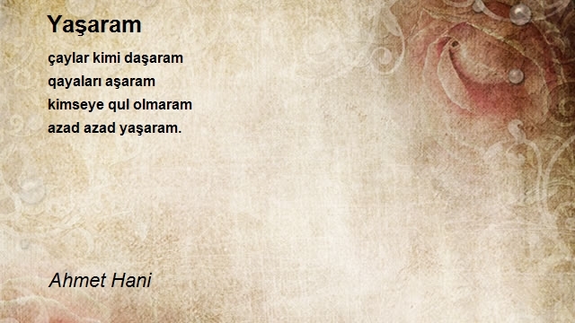 Ahmet Hani