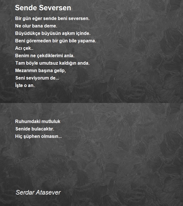 Serdar Atasever