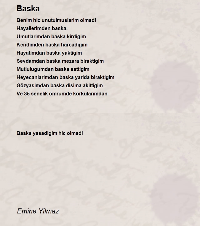 Emine Yilmaz