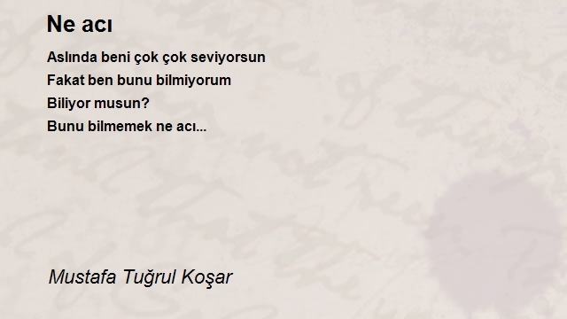 Mustafa Tuğrul Koşar