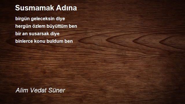 Alim Vedat Süner