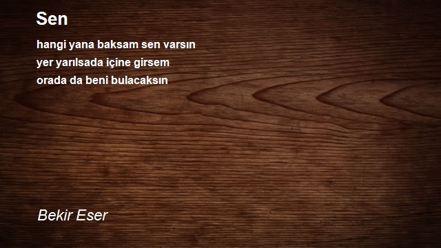 Bekir Eser