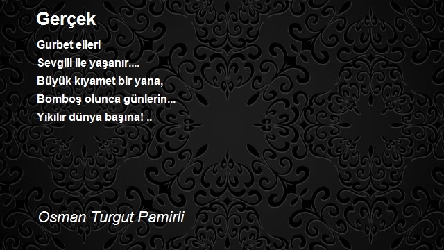 Osman Turgut Pamirli