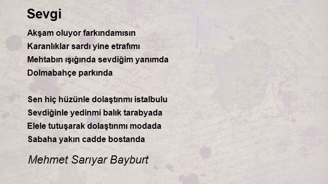 Mehmet Sarıyar Bayburt