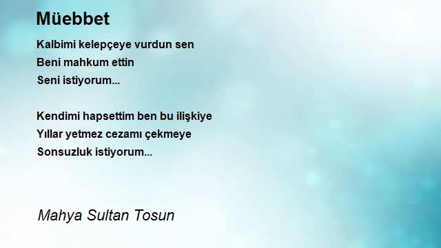 Mahya Sultan Tosun