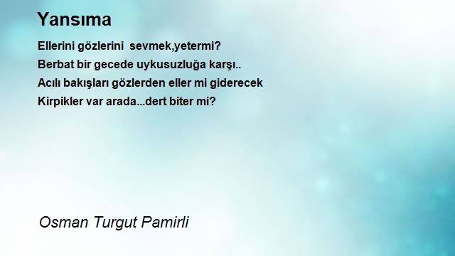 Osman Turgut Pamirli