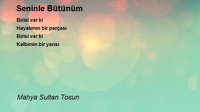 Mahya Sultan Tosun