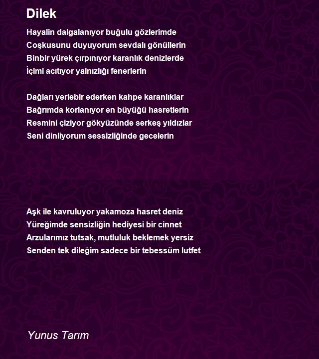 Yunus Tarım