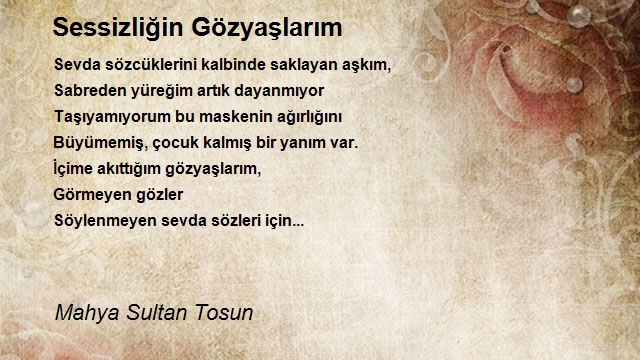 Mahya Sultan Tosun