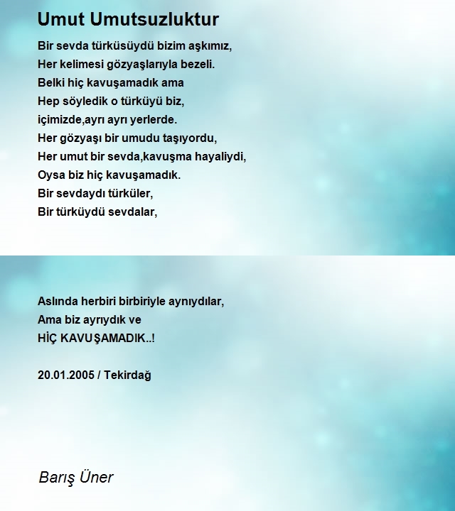 Barış Üner