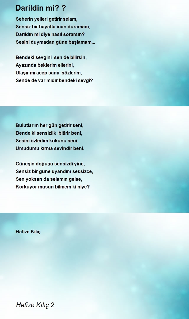 Hafize Kılıç 2