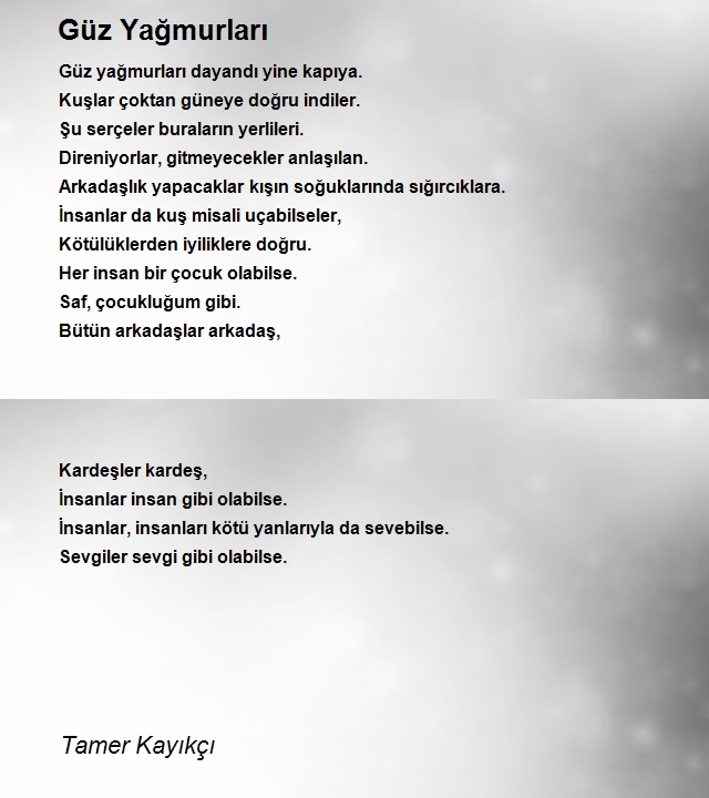 Tamer Kayıkçı