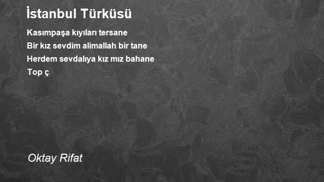 Oktay Rifat