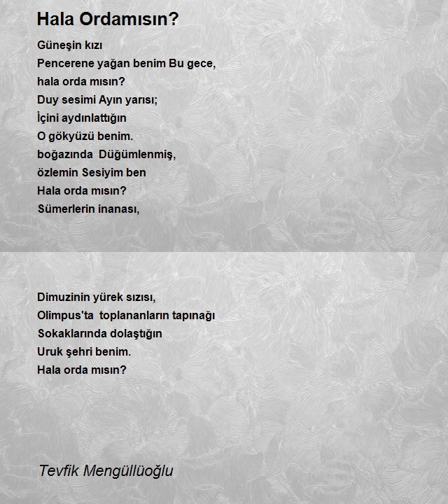 Tevfik Mengüllüoğlu