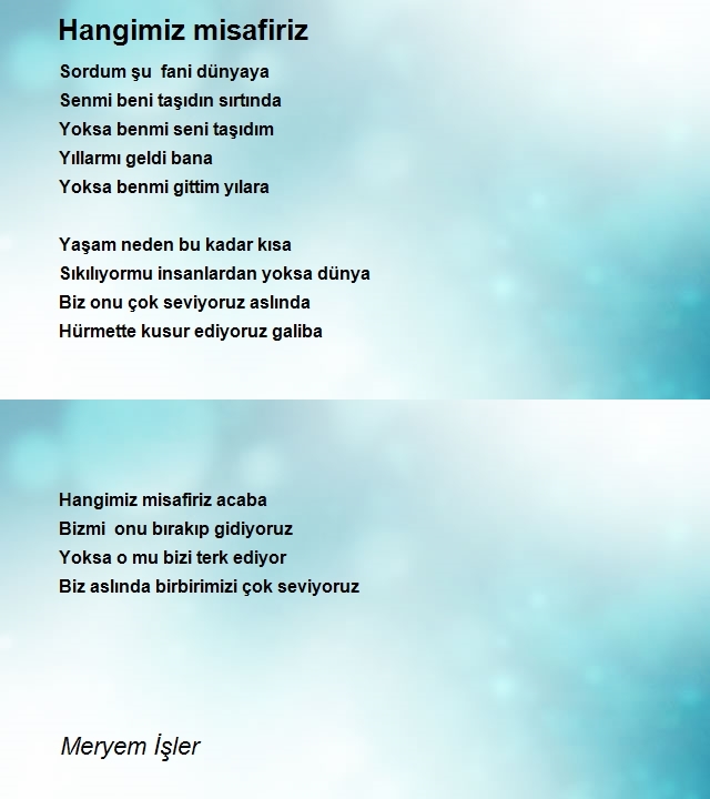 Meryem İşler