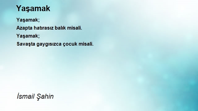 İsmail Şahin