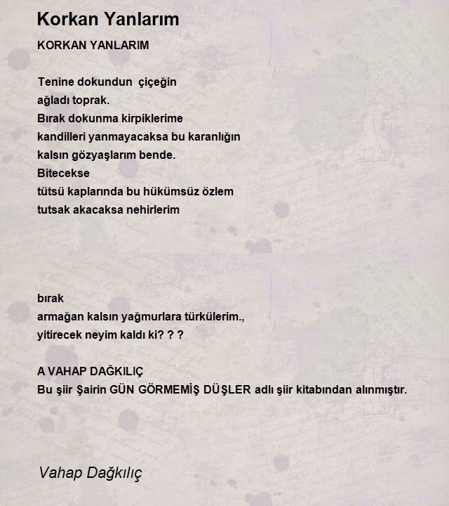 Vahap Dağkılıç