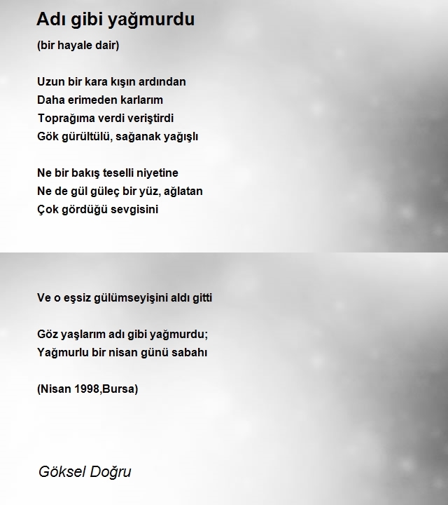 Göksel Doğru