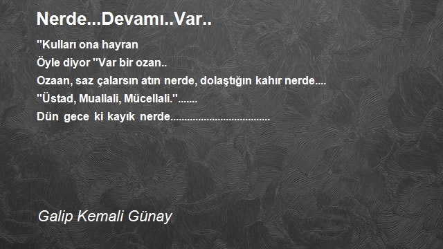 Galip Kemali Günay